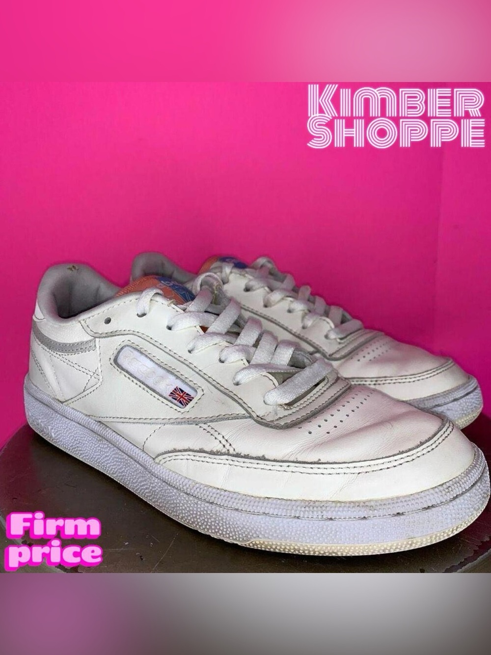 Reebok Club C 85 Vintage Off White Low-Top Sneakers US 8.5